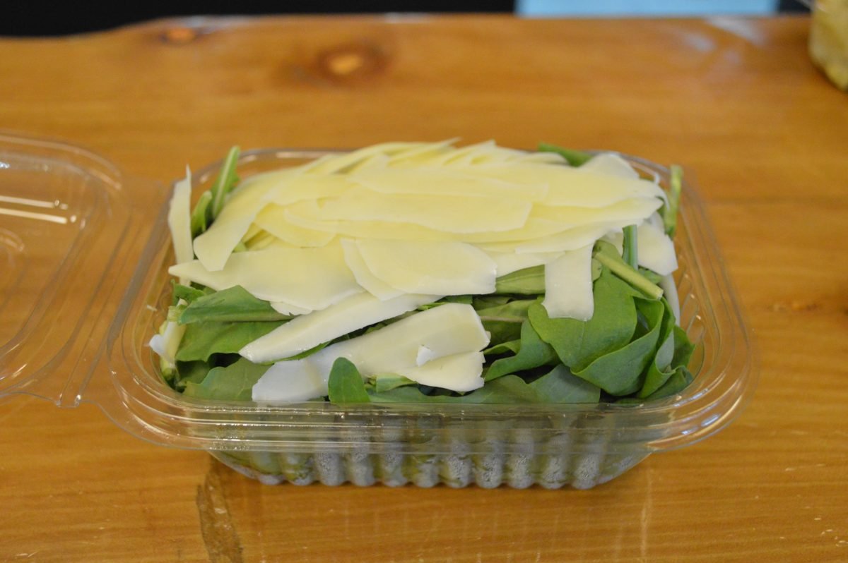 Rucula y parmesano