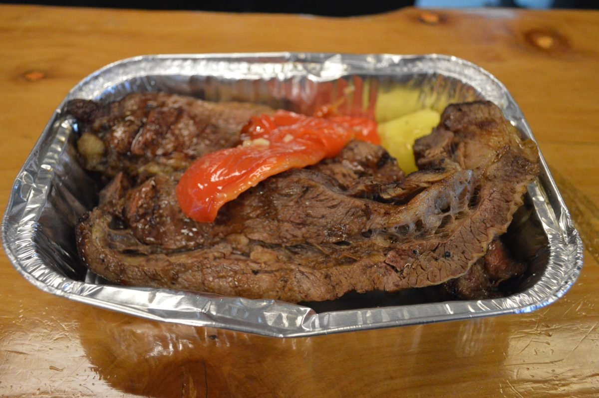 Tira de asado porcion