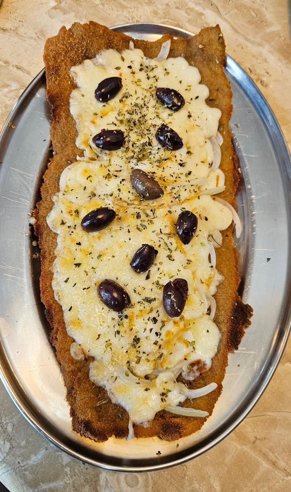Milanesa de Entraña Fugazzeta